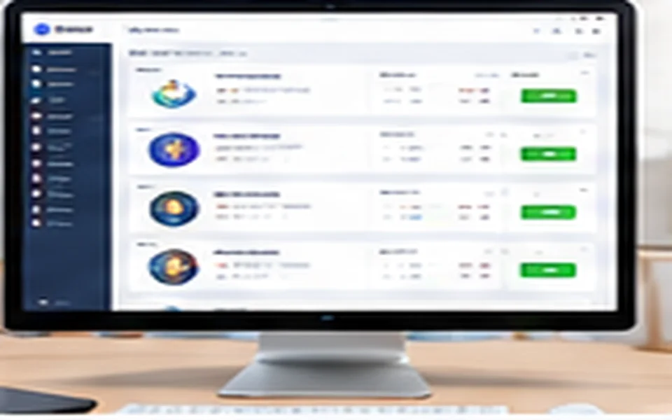 Illustrative HRMS & Payroll software dashboard