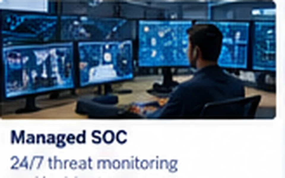 Illustrative SOC Services cybersecurity services